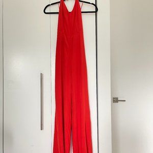 Dolce Vita Silk Halter Jumpsuit